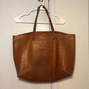 Madewell Wide Transport Tote Bag